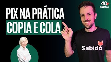 COMO FAZER PAGAMENTO COM PIX - COPIA E COLA