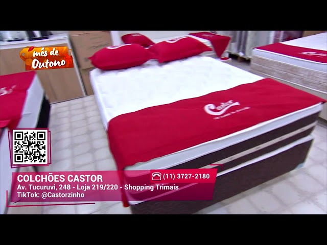 Durma bem com Castor | Colchões Castor | Gazeta Shopping