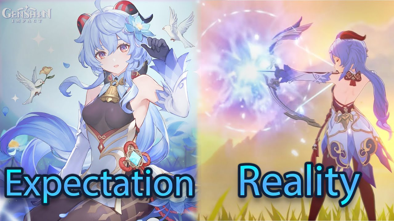 C0 Ganyu Expectation Vs Reality Genshin Impact Showcase YouTube