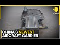 Chinas first super carrier heads to sea  world news  wion