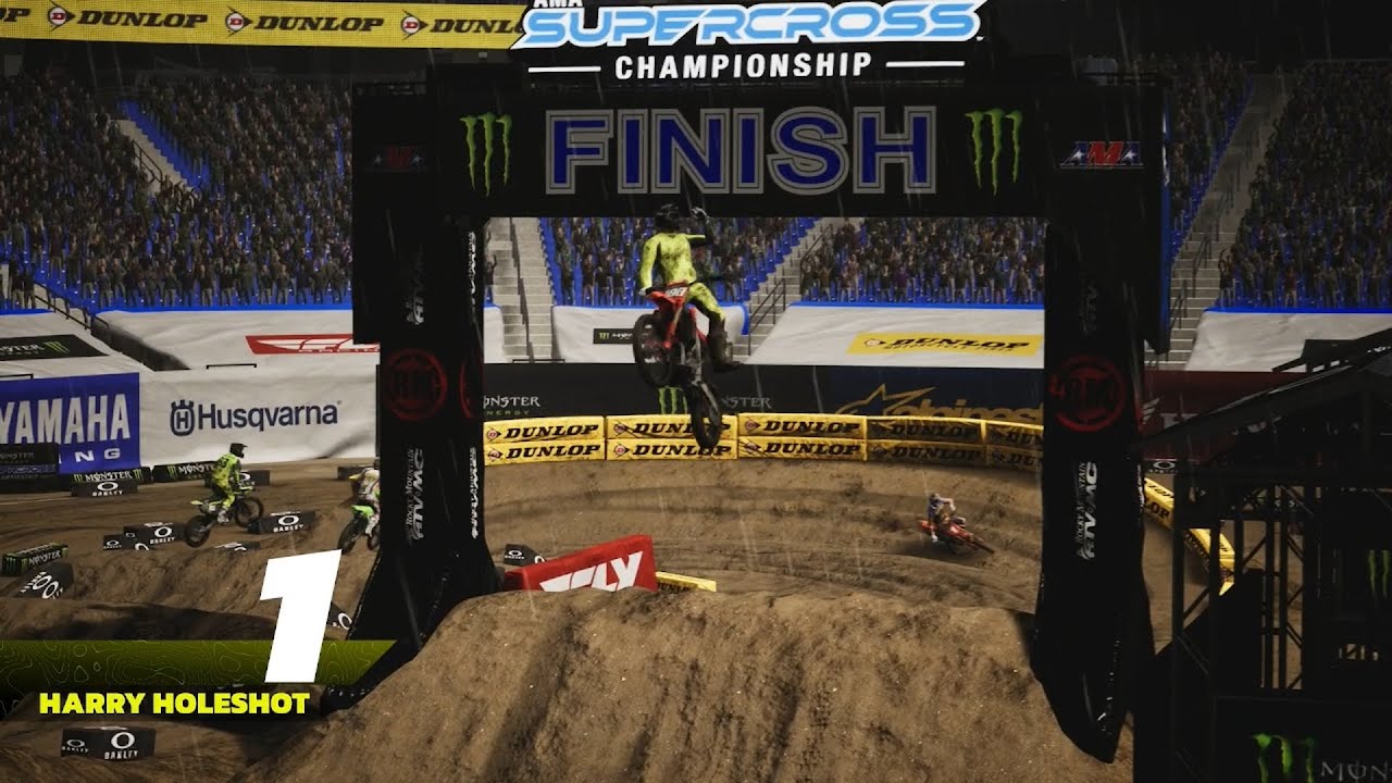 Monster Energy Supercross 24 Career Mode "My FIrst Win!!!"