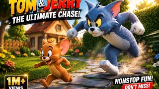     Tom & Jerry Ultimate Chase in Real Life 😱🐭 | 3D Animation