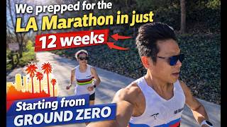 ZERO RUNNING TO LA MARATHON IN 12 WEEKS