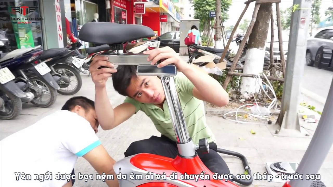 Hướng dẫn lắp đặt xe đạp tập thể dục Olympia TF-8601-1