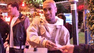 X17 Exclusive - Tyga Appears Totally Annoyed When Questioned About Underage Models Allegations