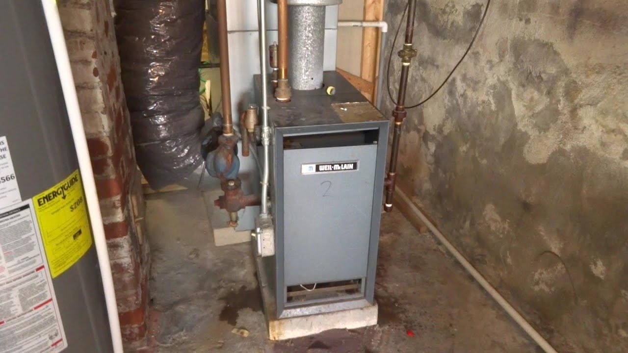 OLD GAS BOILER RED TAGGED BY GAS COMPANY YouTube