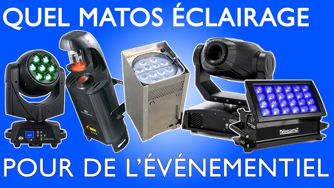 Eclairage et jeux de lumière CHEETAH boule disco à led avec rotateur  intégré - jeu de lumière ovni sono dj light soiree famille