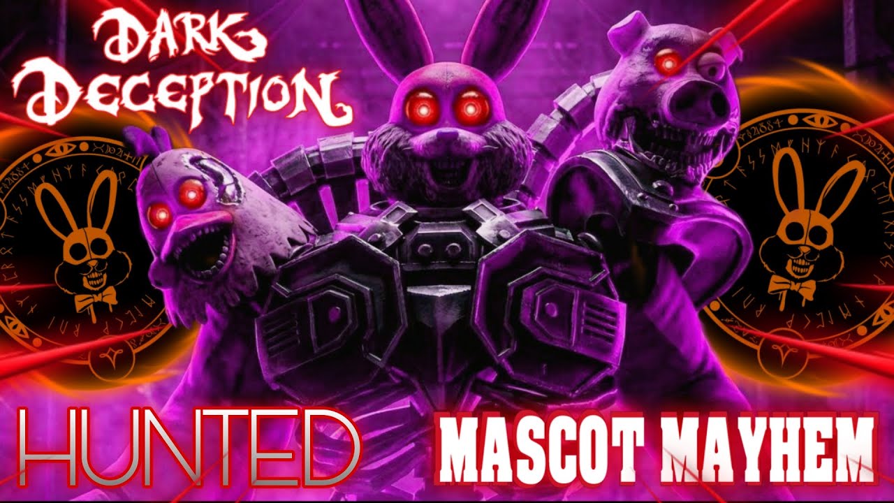 Mascot Mayhem Through PAIN | Dark Deception: Hunted New Mascot Mayhem Full Walkthrough In Roblox