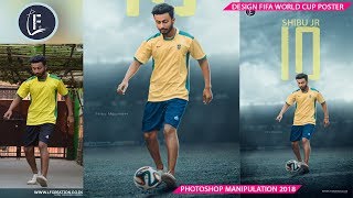 Fifa world cup special editing tutorial 2018 | Sccoer player photoshop manipulation screenshot 2