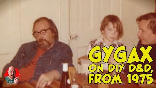 Gary Gygax on D&D & DIY in 1975 | Hexed Press #shorts