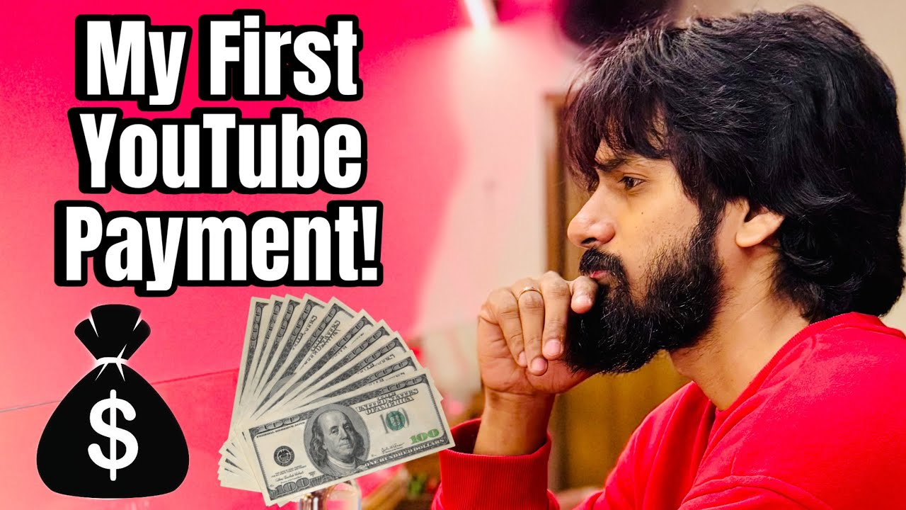 After 5 Years… I Finally Got My First YouTube Payment || My First Payment Revealed || Na 1st Payment