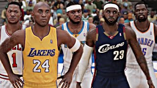I Reset the NBA to 2009 \& Re-Simulated History