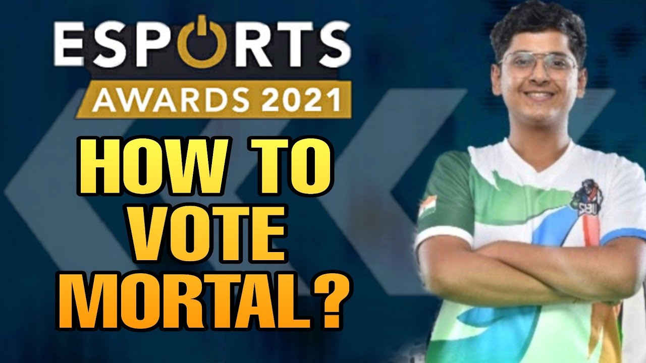 How To Vote Mortal For Esports Awards 2021 | BGMI