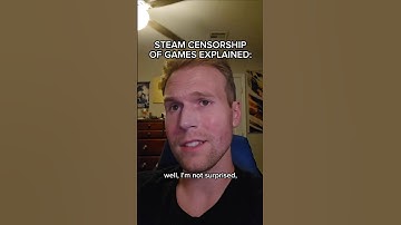 STEAM CENSORSHIP OF GAMES EXPLAINED #shorts