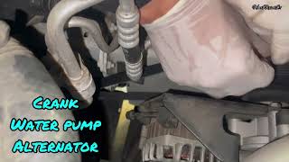 How To Replace Hyundai Alternator Belt/2010 Hyundai Elantra Alternator Belt Replacement Procedure 2010 Hyundai Elantra Belt Diagram