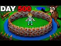 I Survived 500 Days In The Forest 