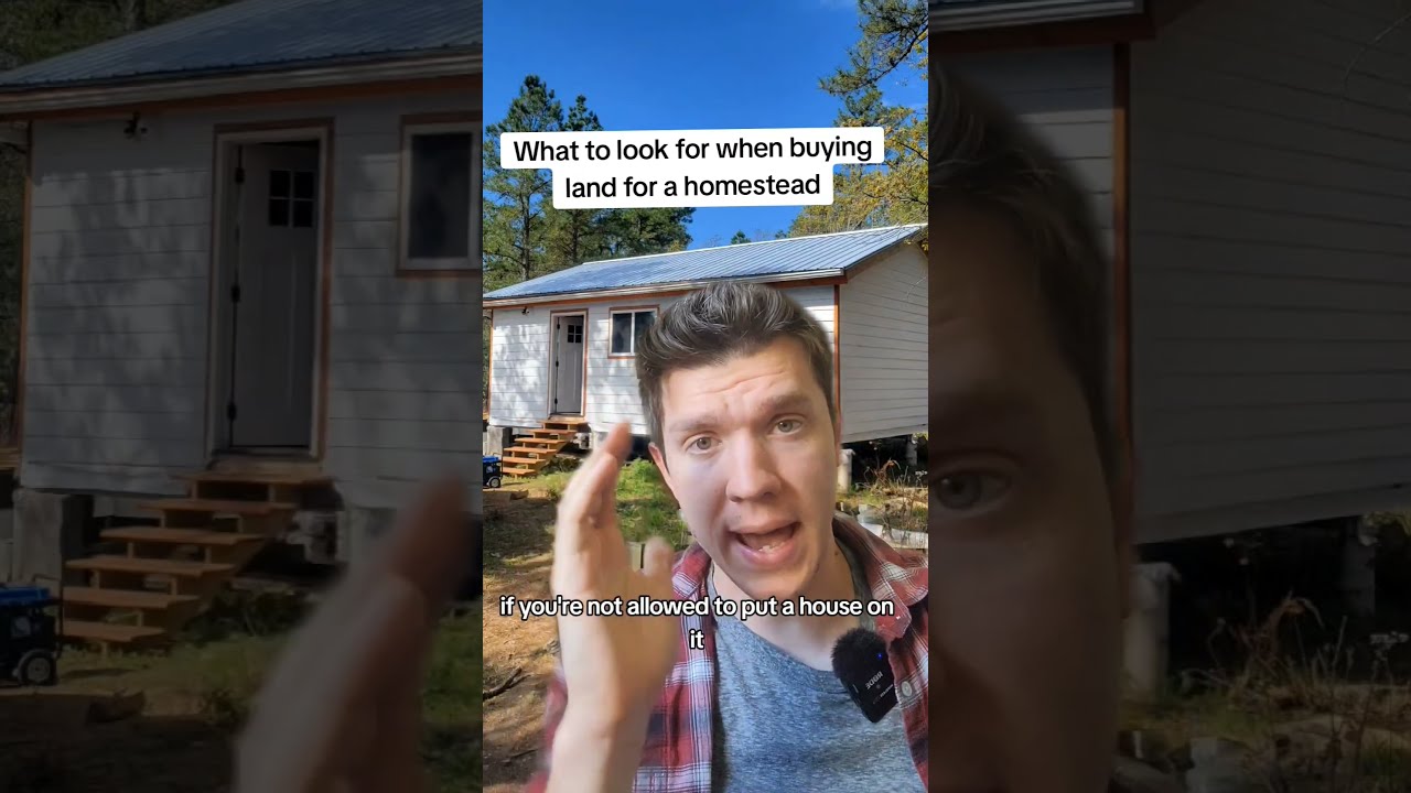 What To Look For When Buying Land Homestead Offgrid Offgridsystem