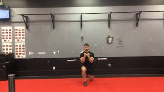 Zercher Split Squat