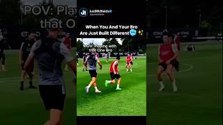 Bro's VISION🥶✨ #football #assist #passing #trending #fyp #vision #viral #shorts