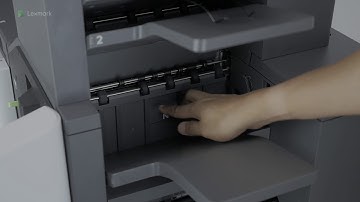 CX820/CX825/CX860 Series—Clearing paper jam in door N