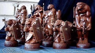 Резные шахматы из дерева своими руками. Резные шахматы из дерева своими руками.