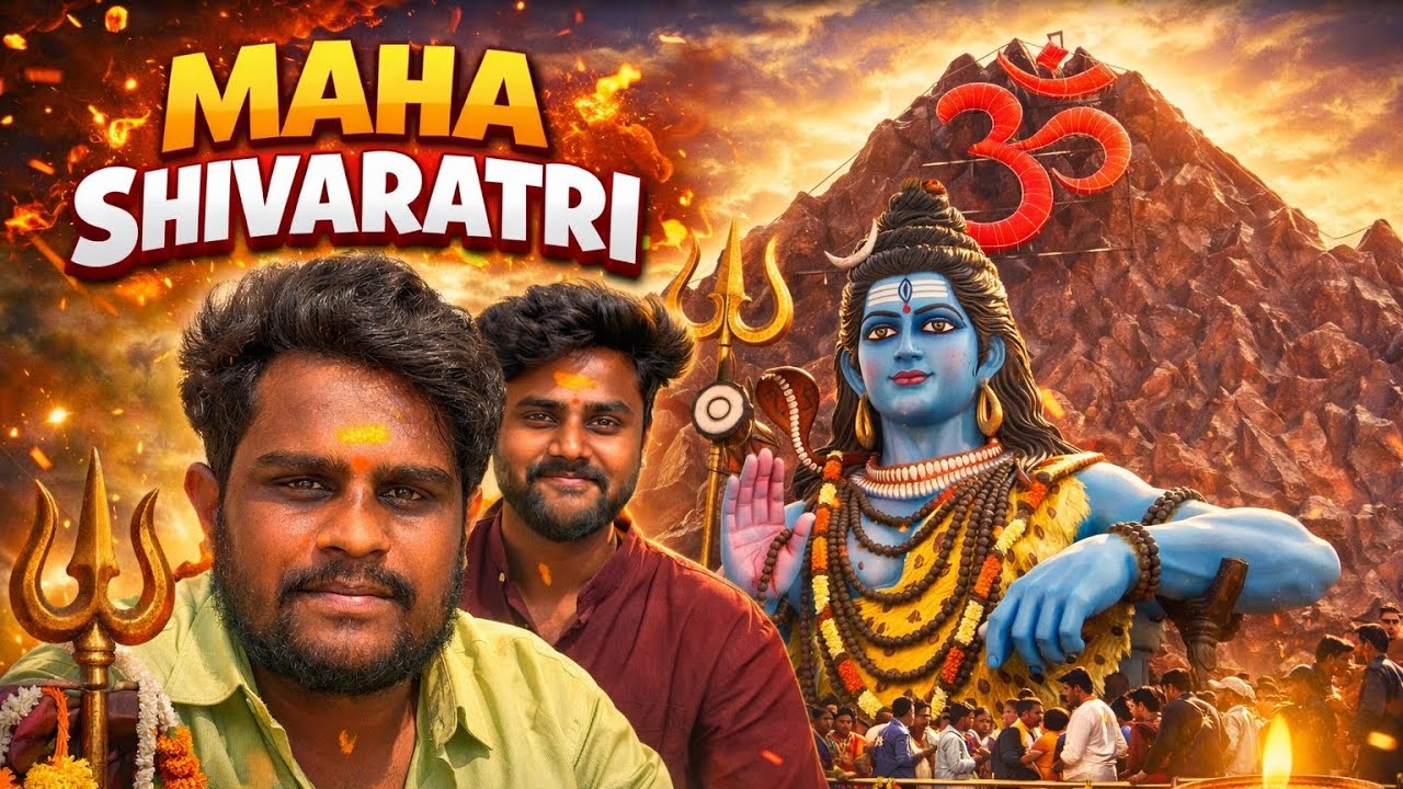 Maha Shivaratri 2026 || Shivaratri Vlog || With Natural Sounds || AnilAb Travelog 