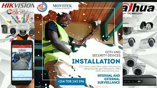 Ep 02 Cctv Installation By moviteksolutionlimited cctv cctvcamera hikvision dahuatechnolgy