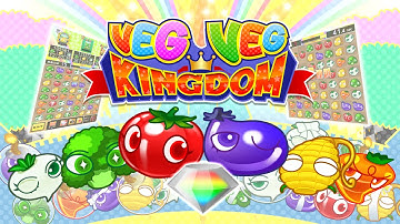New Free Puzzle Game - VEGVEG KINGDOM for Android, iPhone & iPad