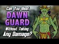 Can You Beat Skyrim: Dawnguard Without Taking Any Damage?