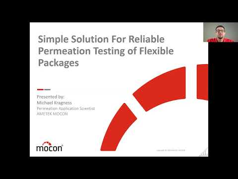 Simple Solution for Reliable Permeation Testing of Flexible Packages | AMETEK MOCON - video from Mocon