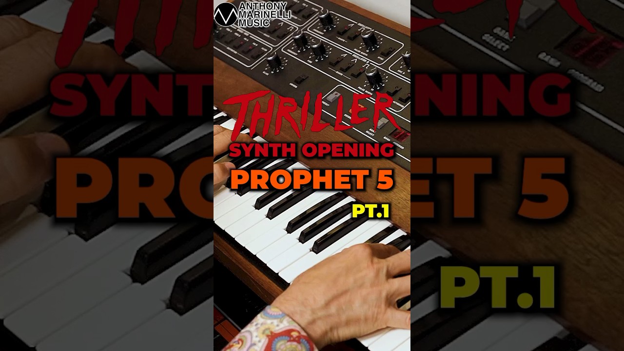 YouTubeでHow I programmed the Synth Opening for Michael Jackson’s Thriller : Prophet 5 pt1を視聴 YouTubeでHow I programmed the Synth Opening for Michael Jackson’s Thriller : Prophet 5 pt1を視聴