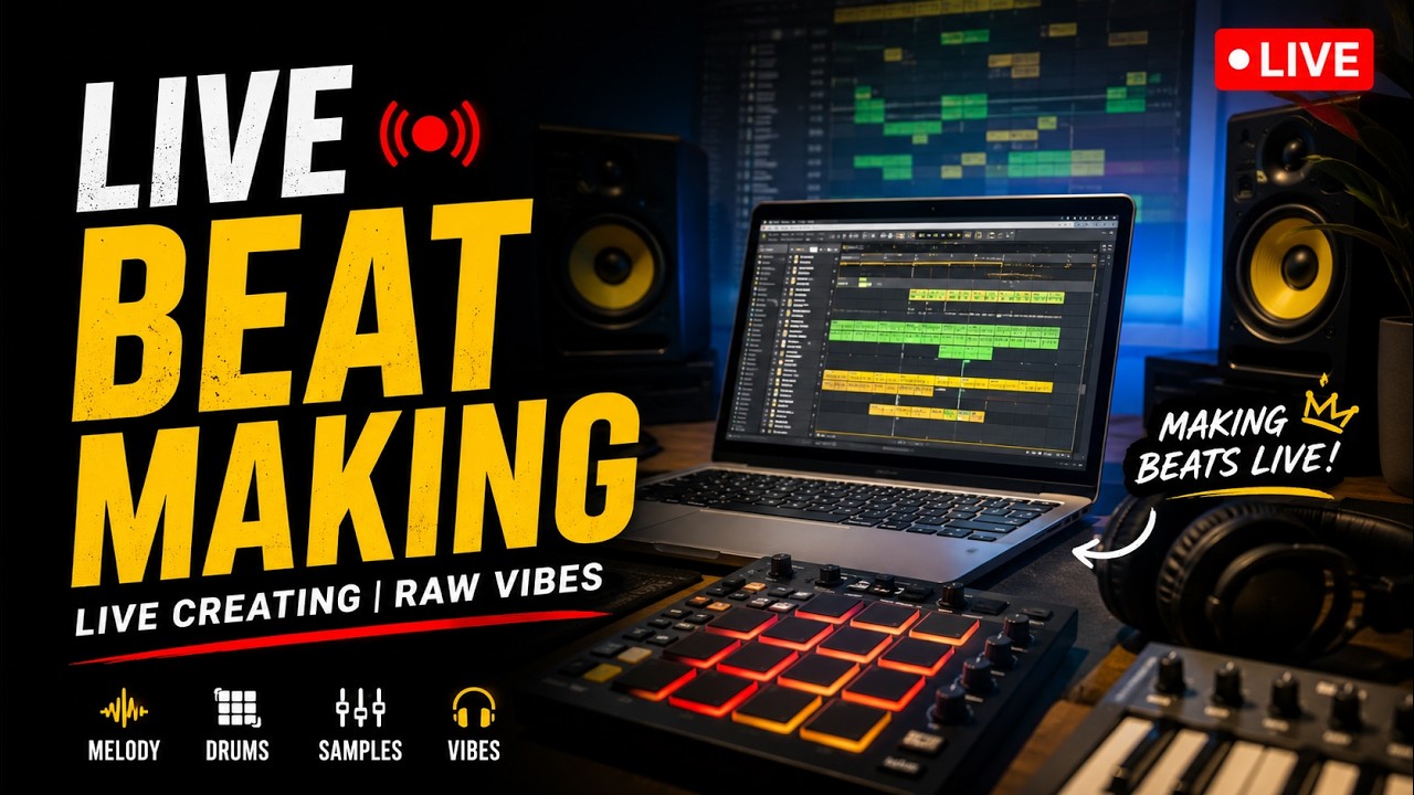 Sad Beat Making in FL Studio Live 🎹 | Emotional Trap Beat from Scratch ...