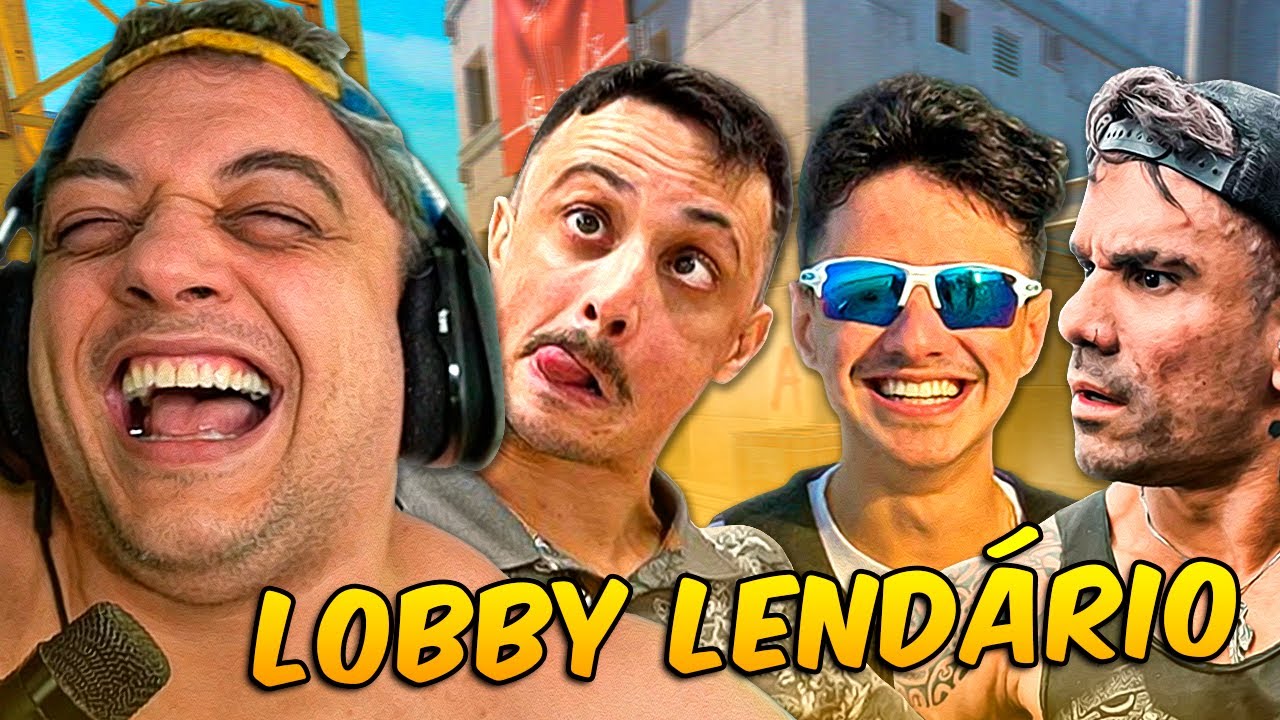 O LOBBY LENDÁRIO QUE SÓ TEM MALUCO!!!🤣🤣 