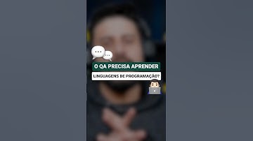 QA precisa aprender linguagens de programação?| #shorts #qa #testesdesoftware
