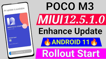 POCO M3 New Update MIUI 12.5.1.0 Rollout Start with Android 11 | Poco M3 New update Android 11