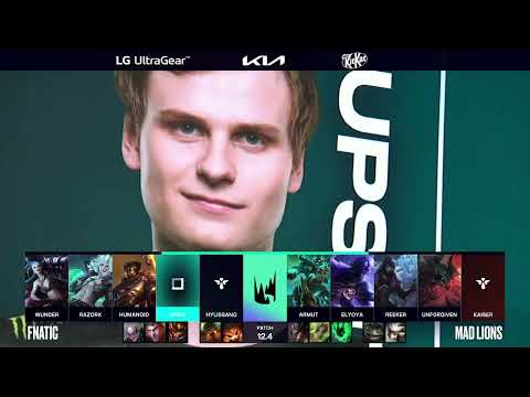LEC Spring 2022 - Day 15 Game 5 (FNC vs MAD)