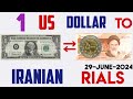 US Dollars To Iranian Rials Rates Today 29 June 2024 نرخ امروز برای 1 دلار آمریکایی به ریال ایران US Dollars To Iranian Rials Rates Today 29 June 2024 نرخ امروز برای 1 دلار آمریکایی به ریال ایران