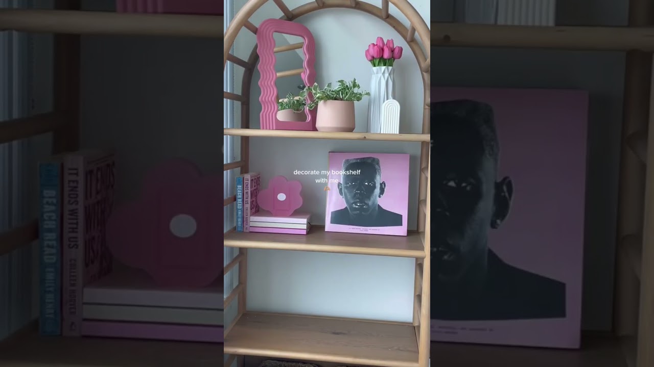 Danish Pastel shelf decor