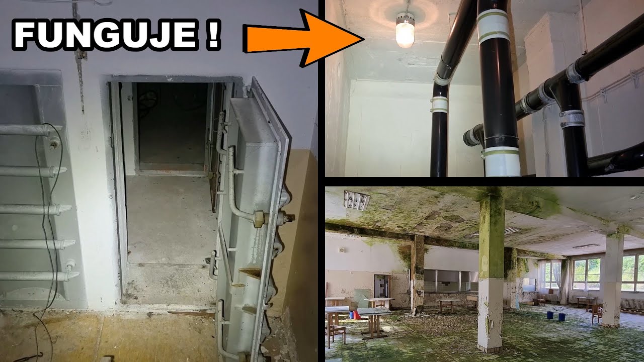 Funkčný atómový kryt pod opustenou školou ! [URBEX]