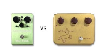 Way Huge Green Rhino Mk Iv Vs Klon Centaur