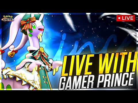 Meganium Is Here..... | Pokemon Unite Live | Gamer Prince YT