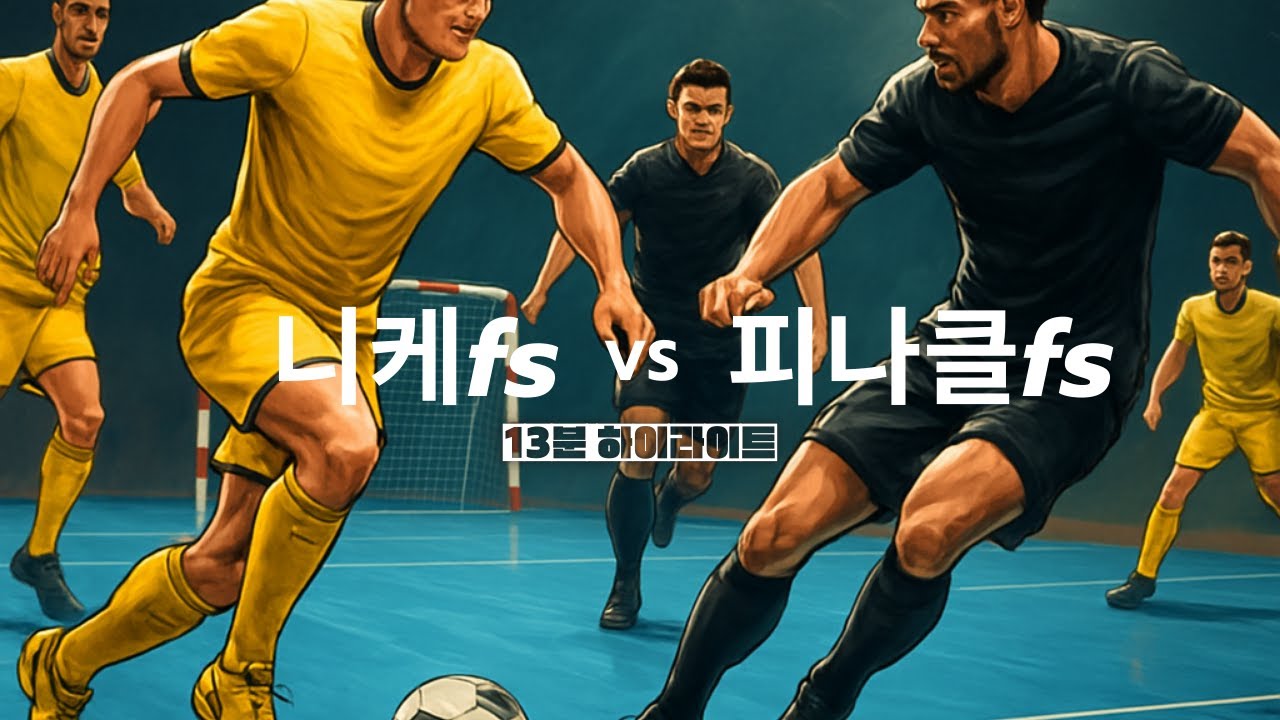 부산 풋살 최강팀 니케 하이라이트