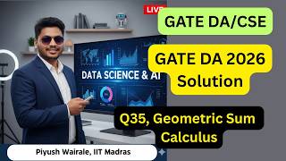 GATE DA 2026 Solution | Calculus | GATE Data Science PYQs solution | Q35 #gateda