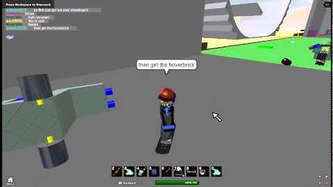 How to make a hover board on roblox