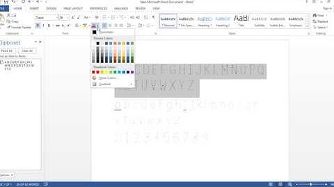How to download dashed fonts and make simple number and letter tracing in microsoft word