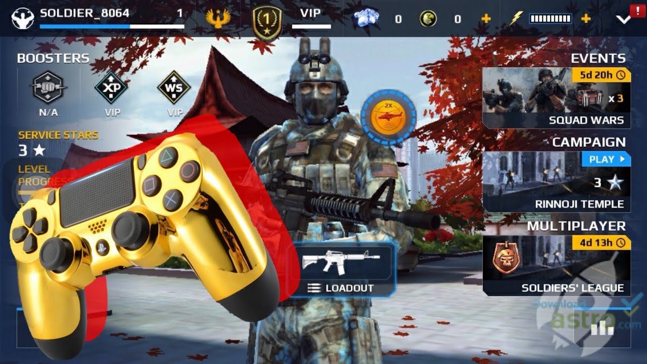 Modern Combat 5 Ps4 Controller