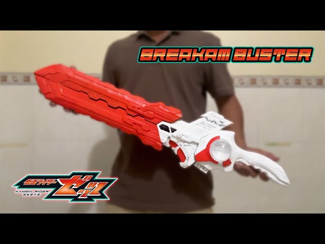 バスターブレイザー Kamen Rider Zeztz】Breakam Buster Life-size Evafoam Model
