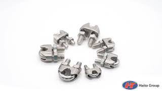 Haito Rigging Hardware Stainless Steel Wire Rope Clips