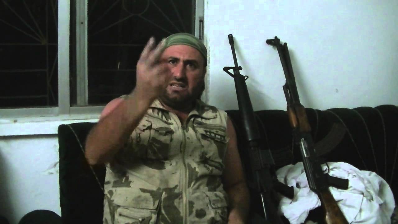 ريف اللاذقية مقابلة مع ابو السامي حج بكري قائد كتيبة أحفاد صلاح الدين