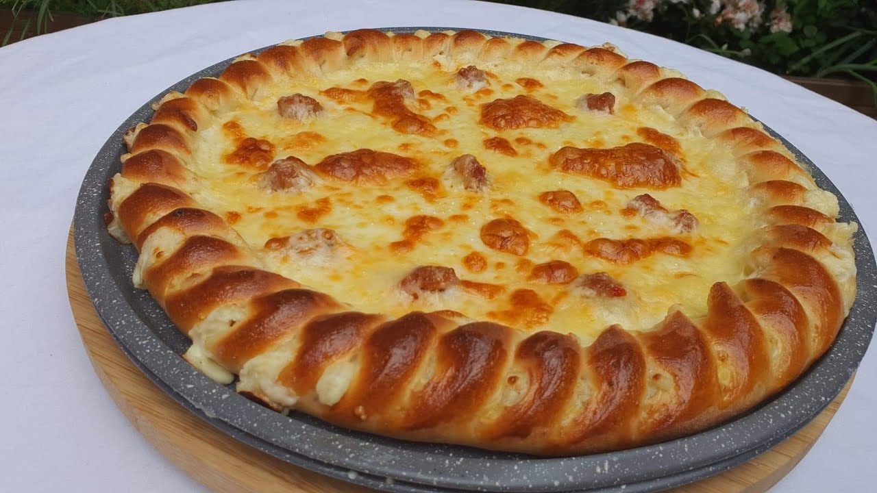 Pizza rapide et très légère بيزا سريعة خفيفة جدا Light pizza